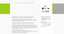 Desktop Screenshot of ccqm.com.br